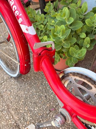Bicicleta Vintage Roja