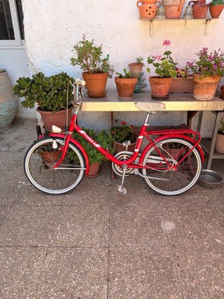 Bicicleta Vintage Roja