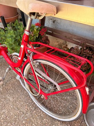 Bicicleta Vintage Roja