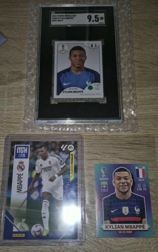 ROOKIE Panini Mundial 2018 Mbappé 9.5 Mint