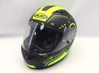 Casco Integral HJC OTR0 Negro/Amarillo