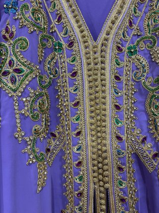 Takchita Morada Bordada