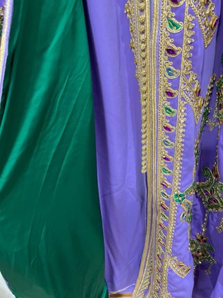 Takchita Morada Bordada
