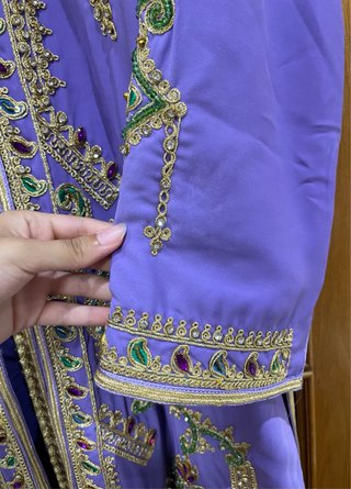 Takchita Morada Bordada