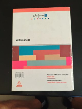 Matemáticas. Graduado en ESO, acceso FP.