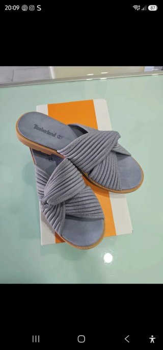 Sandalias Timberland Calista Bay Morado Talla 38