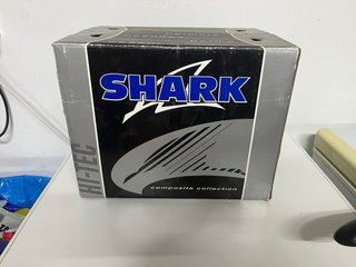 Casco Integral SHARK Azul y Negro