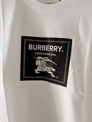 Camiseta Burberry Blanca