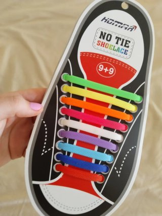 Cordoneras sin atar multicolor
