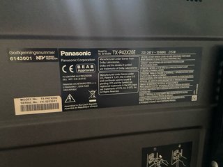 Televisor Panasonic Negro