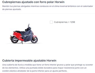 Cubrepiernas polar Horwin ajustado