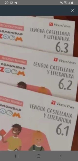 Libro lengua 6 primaria
