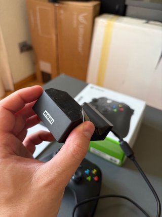 Mando Xbox Series X|S Carbon Black + Batería