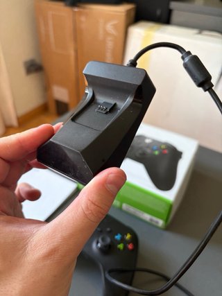 Mando Xbox Series X|S Carbon Black + Batería