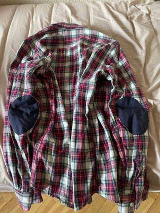 Camisa El Ganso Tartán Coderas Talla 37