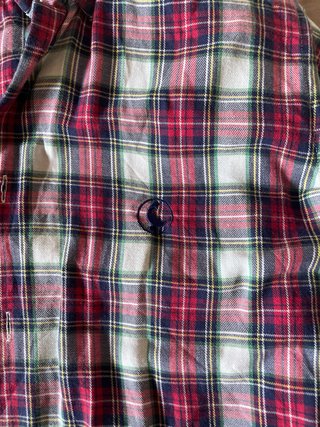 Camisa El Ganso Tartán Coderas Talla 37