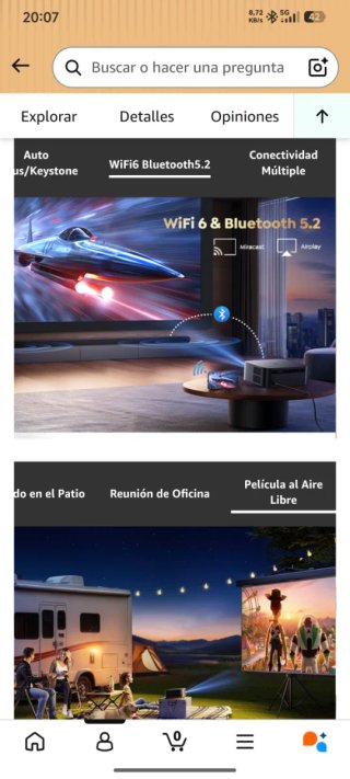 Proyector Full HD 1400 ANSI NUEVO