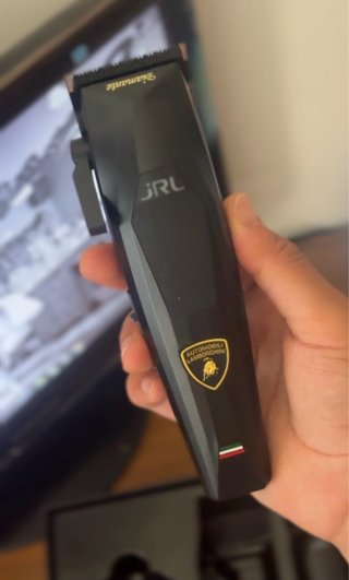 Set JRL Lamborghini Cortapelos Negro/Dorado