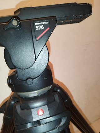 Trípode Manfrotto 350 MVB con Rótula Manfrotto