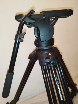 Trípode Manfrotto 350 MVB con Rótula Manfrotto