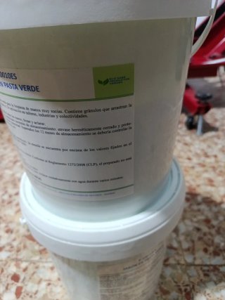 Pasta de Manos Conc. Verde L113405