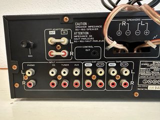 Pioneer A-X340 Amplificador + F-X440L Sintonizador