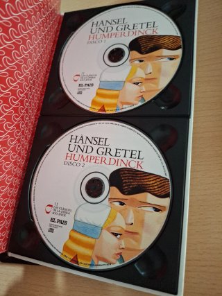 Lote 3 CDs Ópera: Carmen, Fausto, Hansel y Gretel