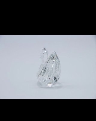 Figura Swarovski Zwaan Cisne de cristal Swarovski