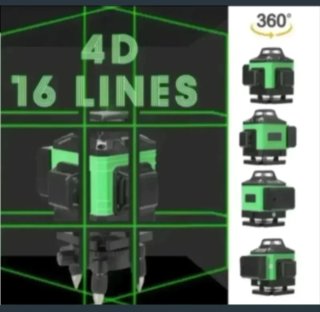 Nivel Láser 4D 16 Líneas Accesorios