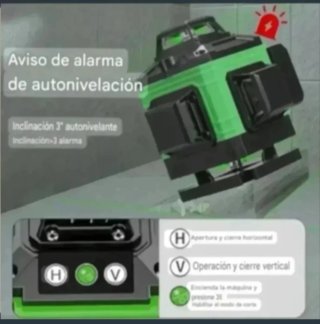 Nivel Láser 4D 16 Líneas Accesorios