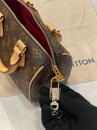 Borsa Speedy Louis Vuitton Marrone
