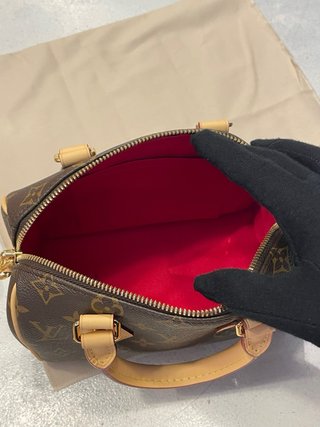 Borsa Speedy Louis Vuitton Marrone