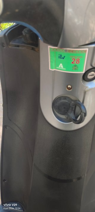 AGM Scooter Eléctrico Negro/Azul