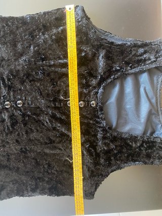 Abito Vintage Nero Anni '60 Astrakan