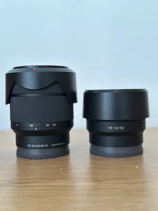 Sony Alpha 7 II + Lentes 50mm y 28-70mm + bolso