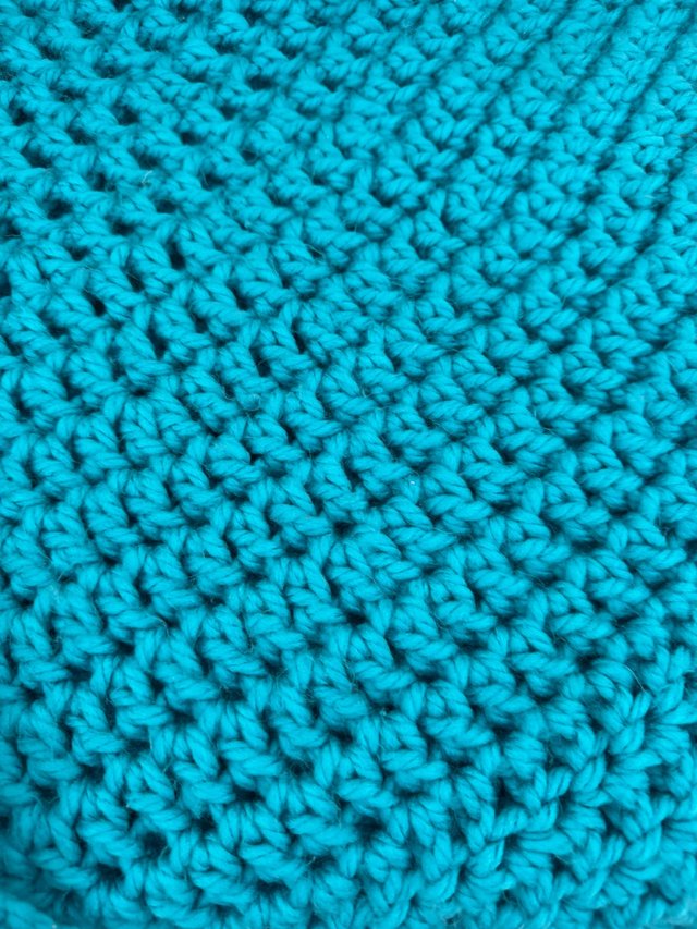 Poncho de lana hecho a mano