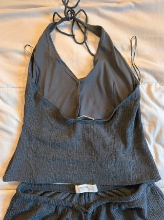 Conjunto Verano Inditex Gris