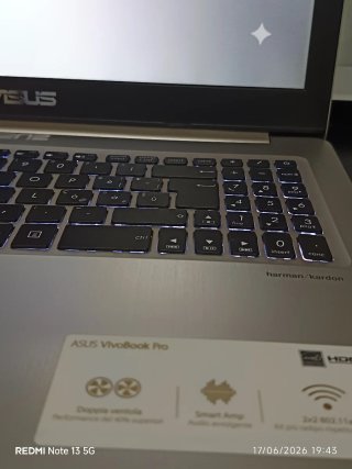 Asus Vivobook Pro con pantallón 4K • i7 • 16GB • G