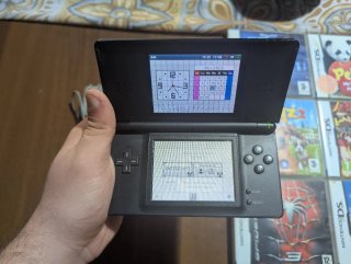 Nintendo DS Lite nera + 7 giochi