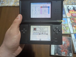 Nintendo DS Lite nera + 7 giochi