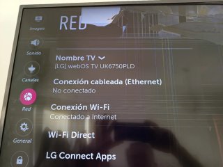 TV LG Negro