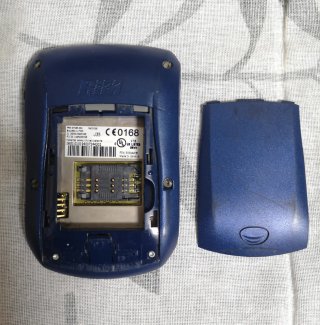 Blackberry 7230 Azul NO Batería NO Cargador Locked