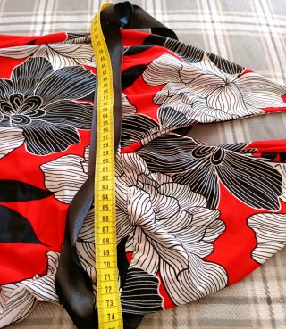 Vestido Largo Estampado Mujer Talla M