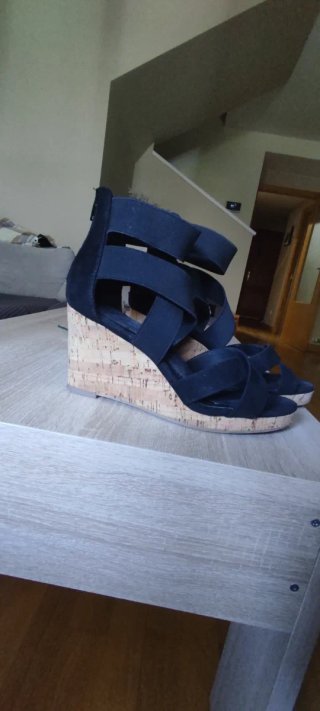 Sandalias Graceland plataforma negras