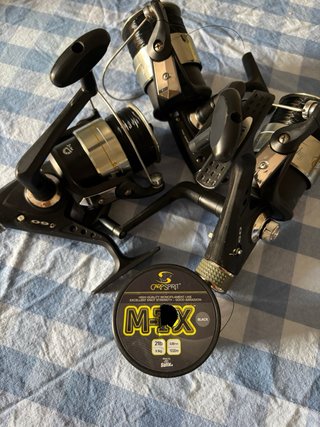 3 Mulinelli per Pesca Carpfishing