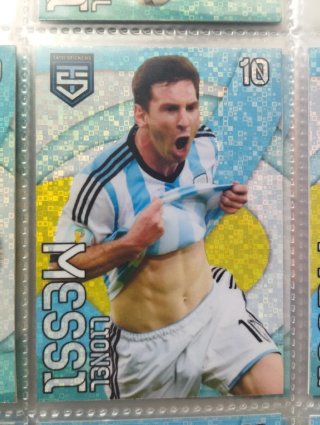 Cromo Card Lionel Messi Argentina