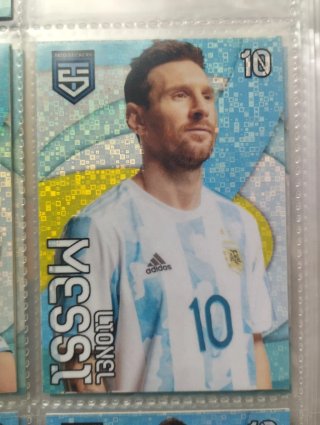 Cromo Card Lionel Messi Argentina