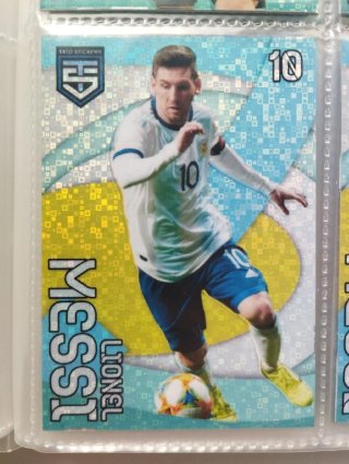Cromo Card Lionel Messi Argentina