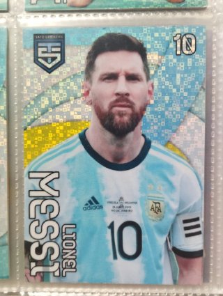 Cromo Card Lionel Messi Argentina