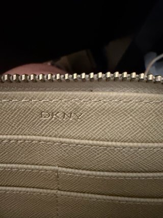 Monedero DKNY Beige y Negro